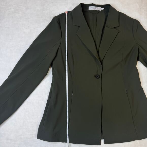 MM LaFleur Moreland OrigamiTech Jacket Olive Green Women's 12 Pockets Gorpcore - Picture 10 of 16